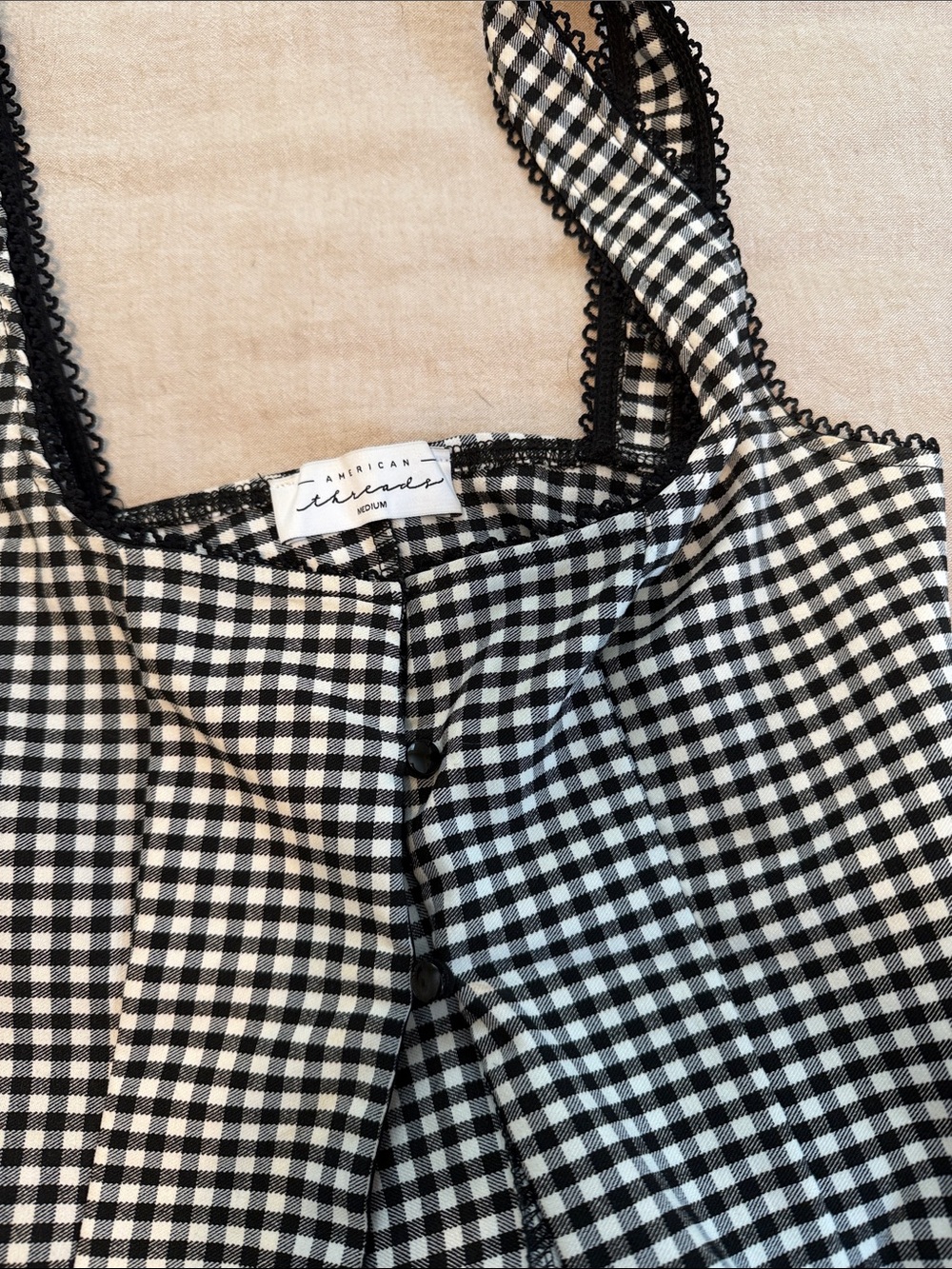 Gingham matching set - Picture 4 of 6